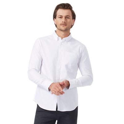 White tailored fit shirt